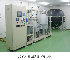 バイオガス認証プラント