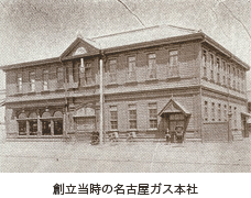 名古屋ガス初代社長　奥田正香